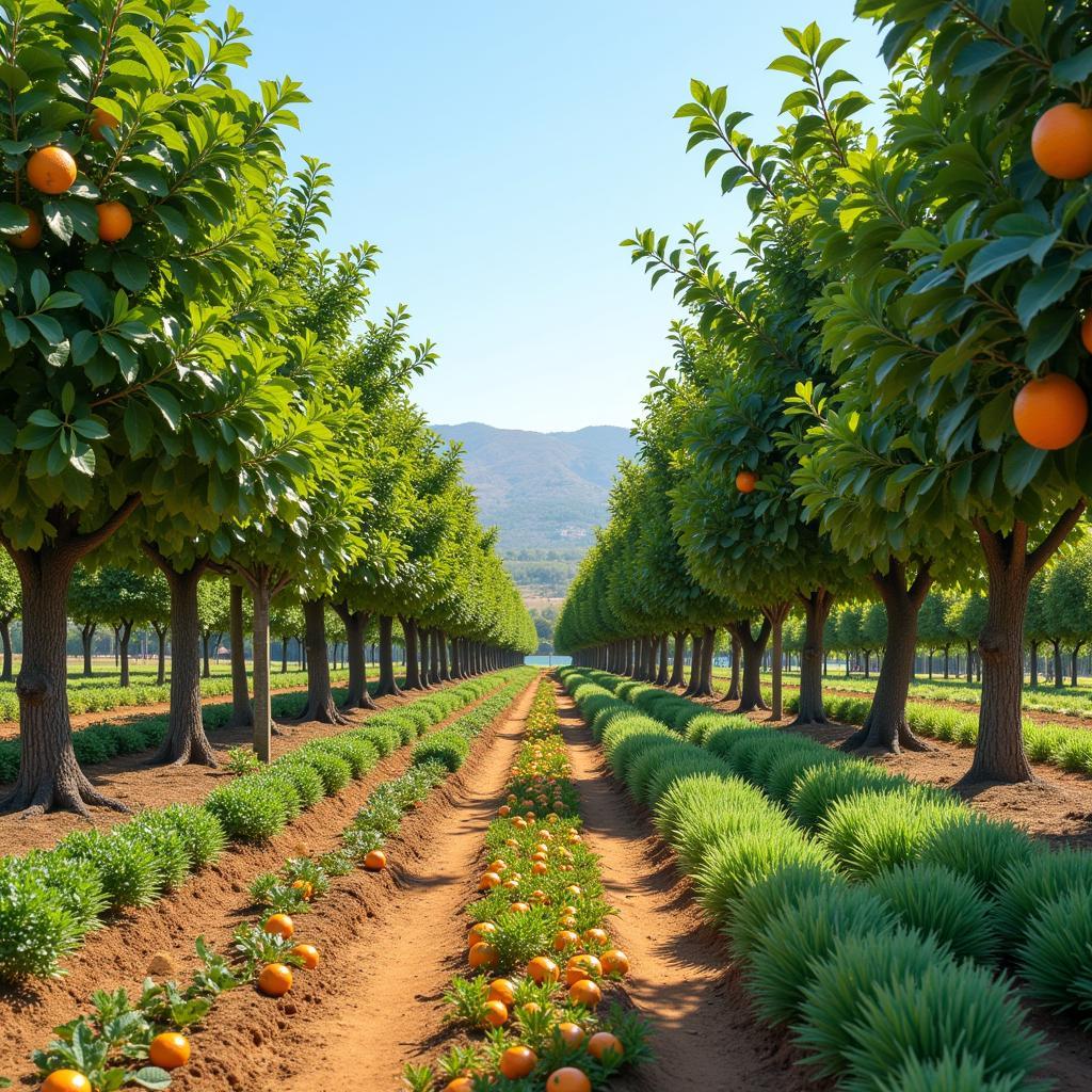 Sustainable Citrus Farming Practices in California