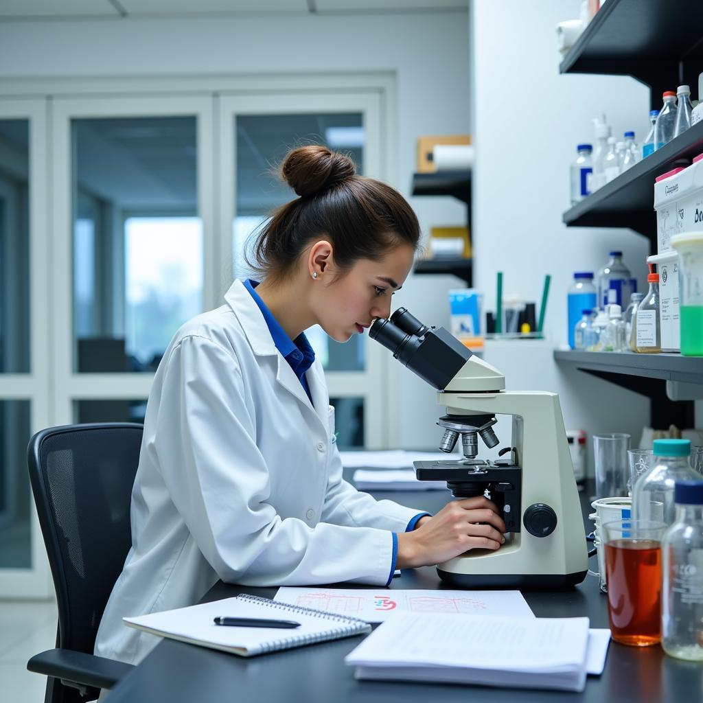 Cardiac Research Scientist at Work