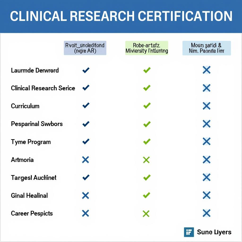 Different Types of Clinical Research Certificates Available