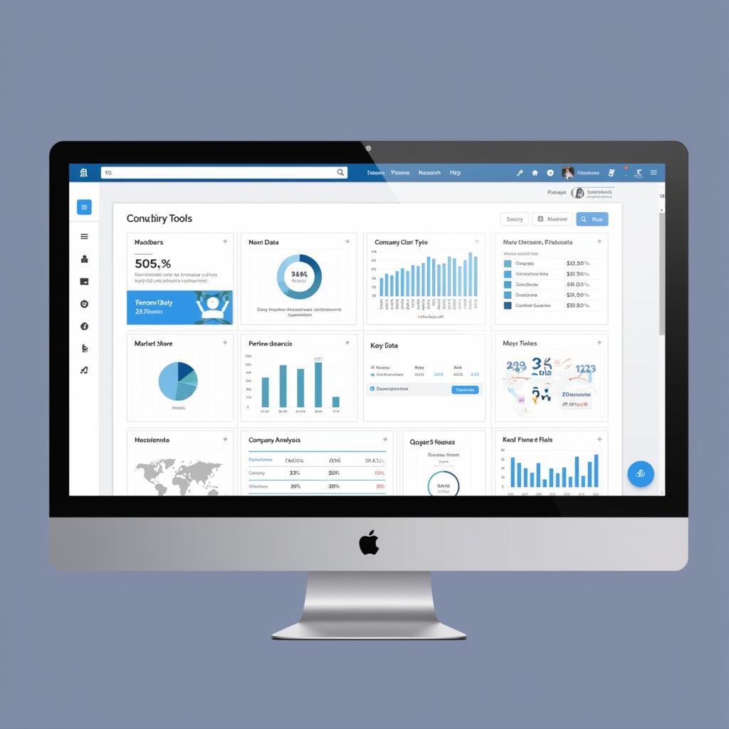 Company Research Tools Dashboard