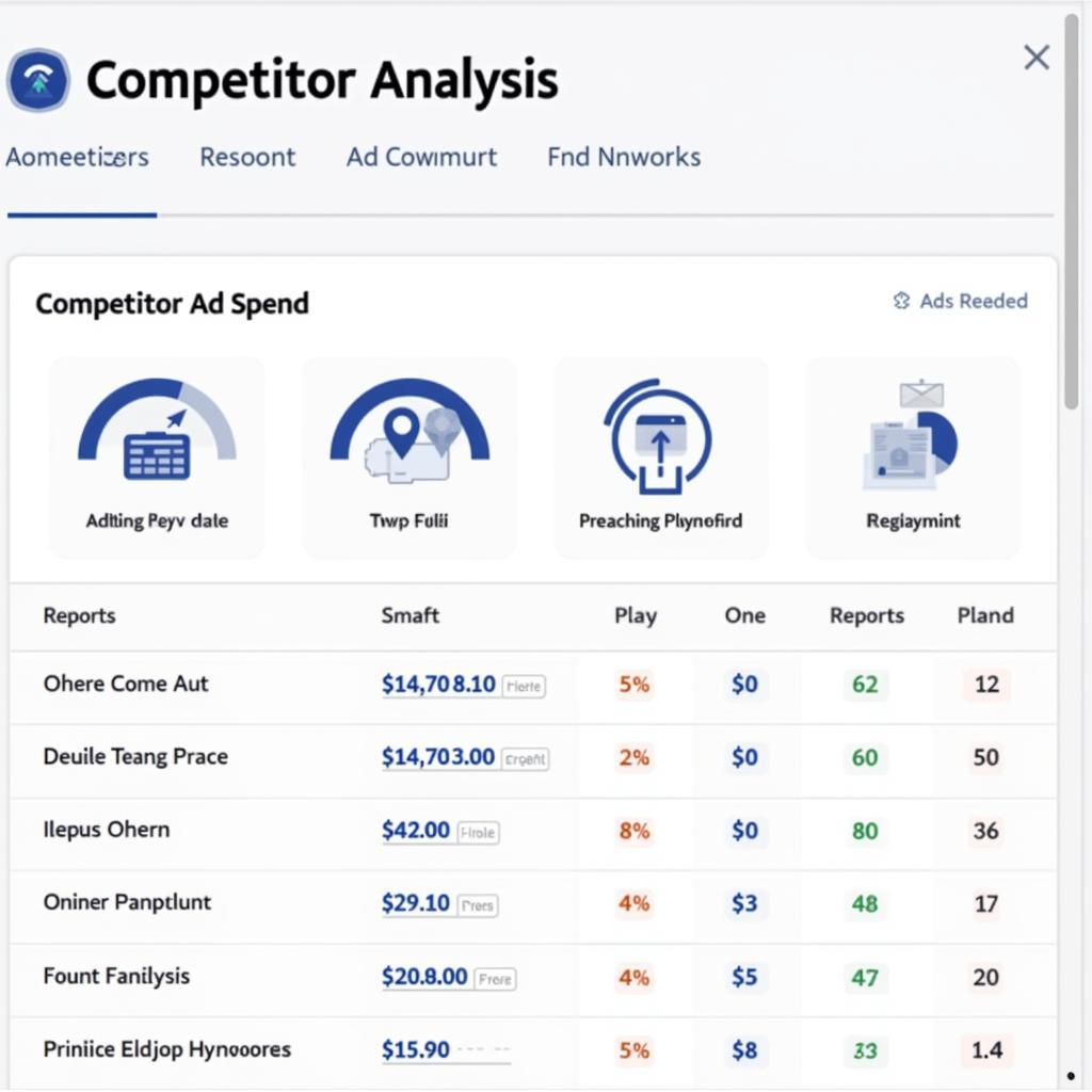 Competitor Analysis Report