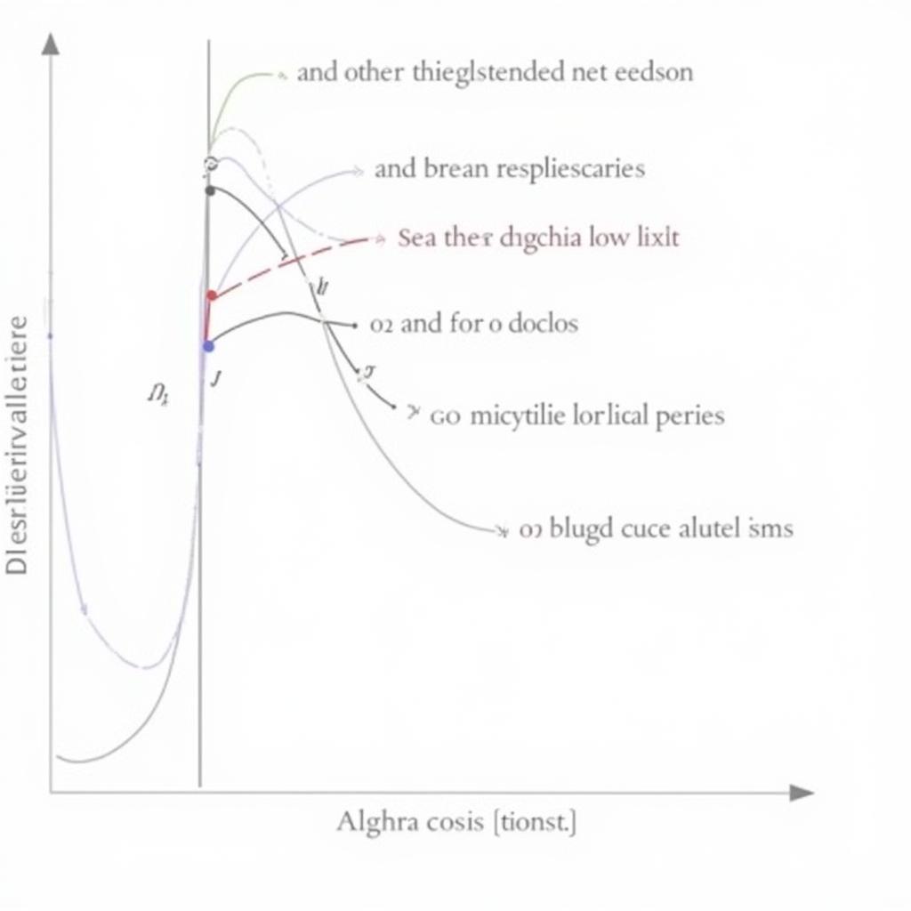 Graph illustrating correlational research