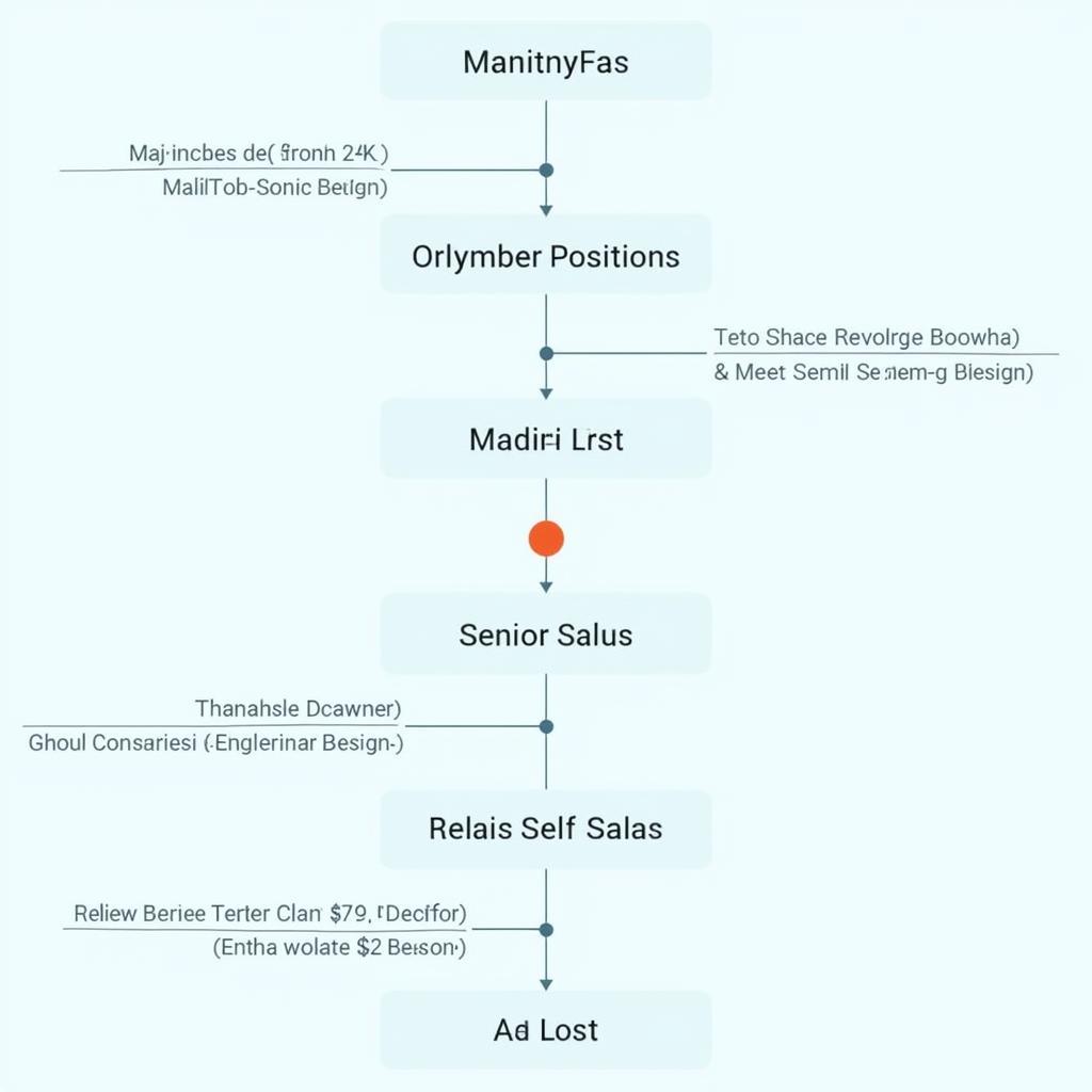 A flowchart depicting the typical career progression for a clinical research coordinator, highlighting salary increases at each level.