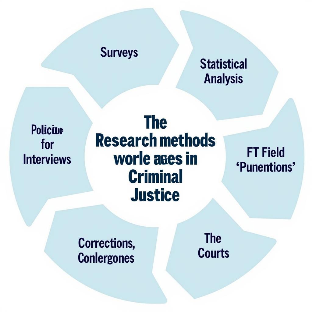 An overview of criminal justice research methodologies and areas of focus