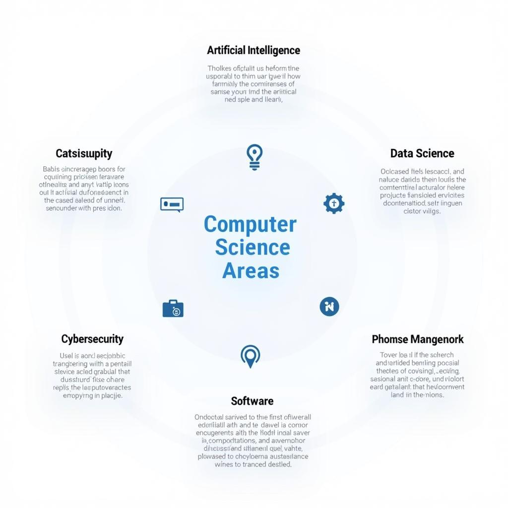 Exploring the diverse landscape of computer science research areas