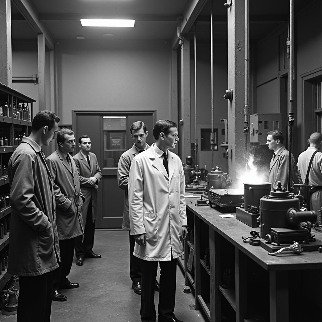 Early Atomic Research Experiments