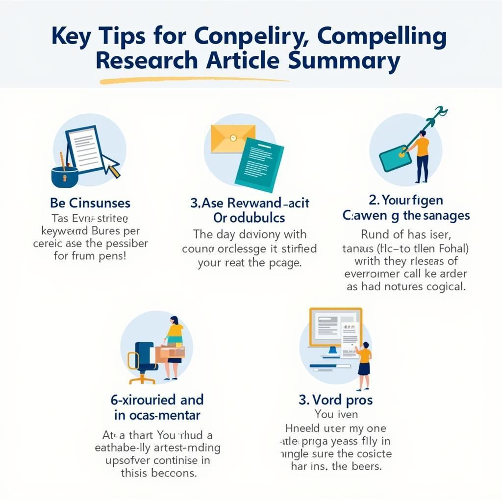 Tips for Writing an Effective Research Article Summary