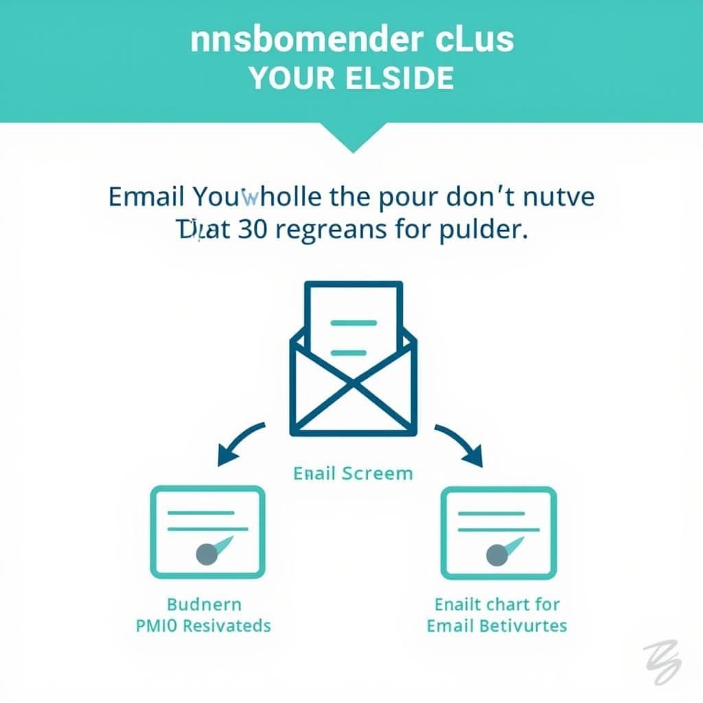 A diagram illustrating the key components of a well-structured email, including subject line, salutation, body, and closing.