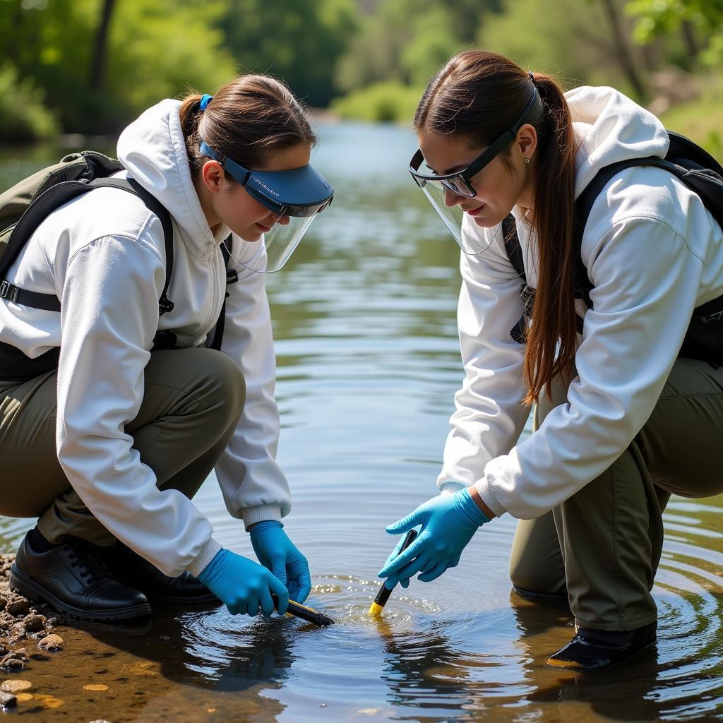 Environmental Health Fieldwork - Collecting Water Samples