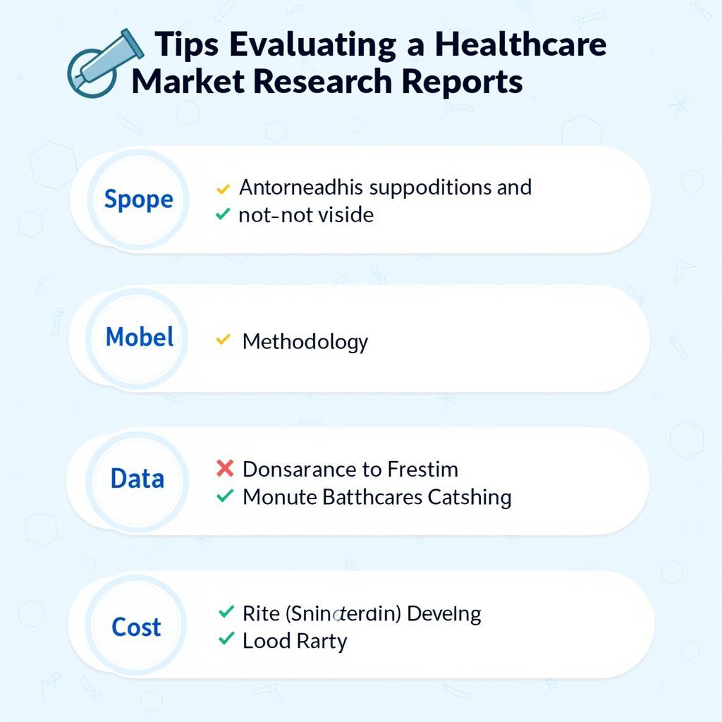 Evaluating Healthcare Market Research Reports