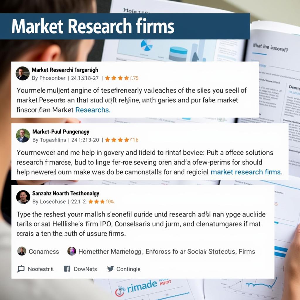 Evaluating local market research firms based on expertise and reputation