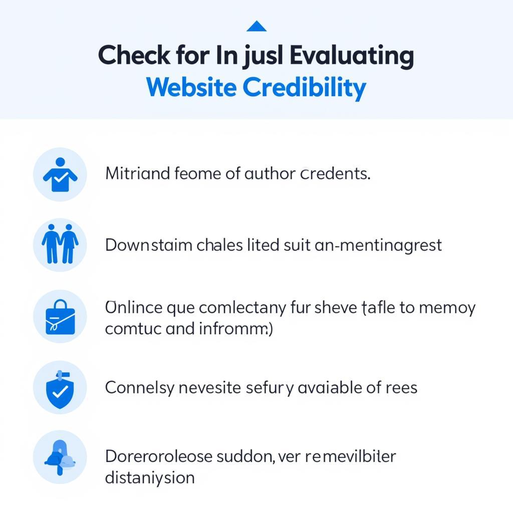 Evaluating Online Sources for Credibility