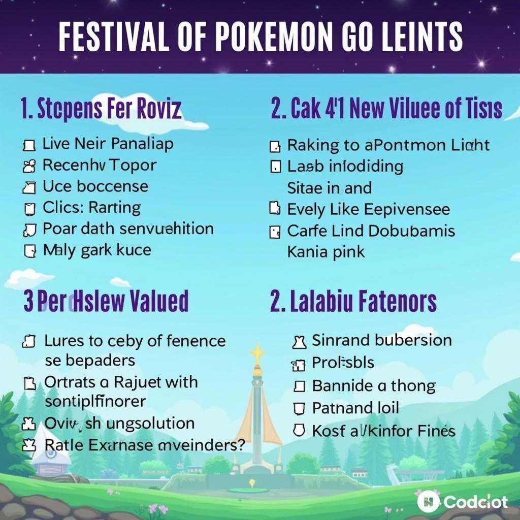 Festival of Lights Pokemon Go Tips and Tricks