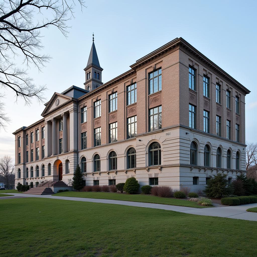 General Electric Research Laboratory Building Exterior