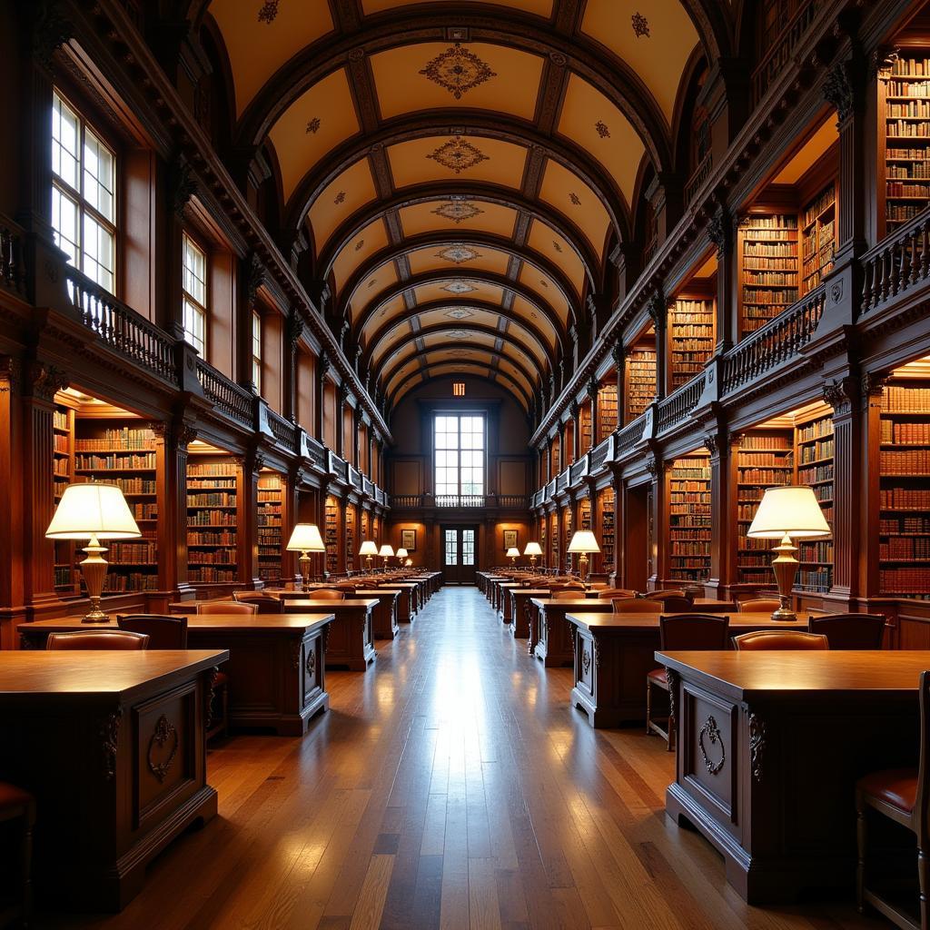 Interior View of the Kenneth Spencer Research Library