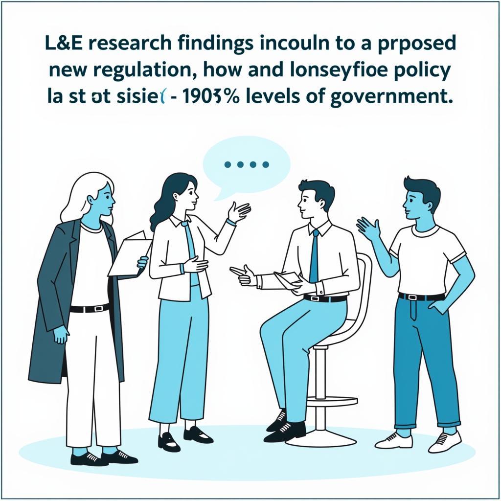 L&E Research Informing Policy Decisions