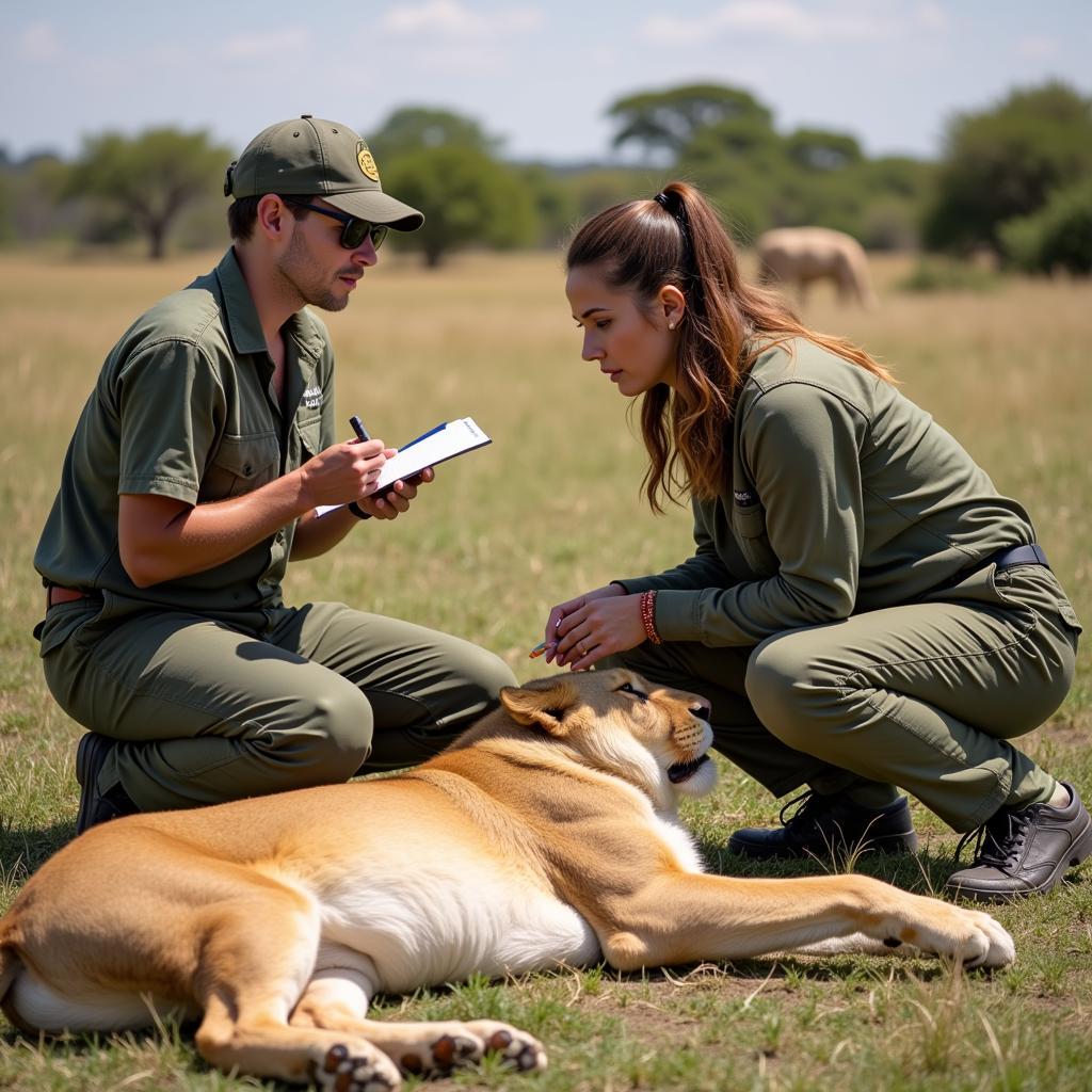 Research Methods for Studying Lion Diseases