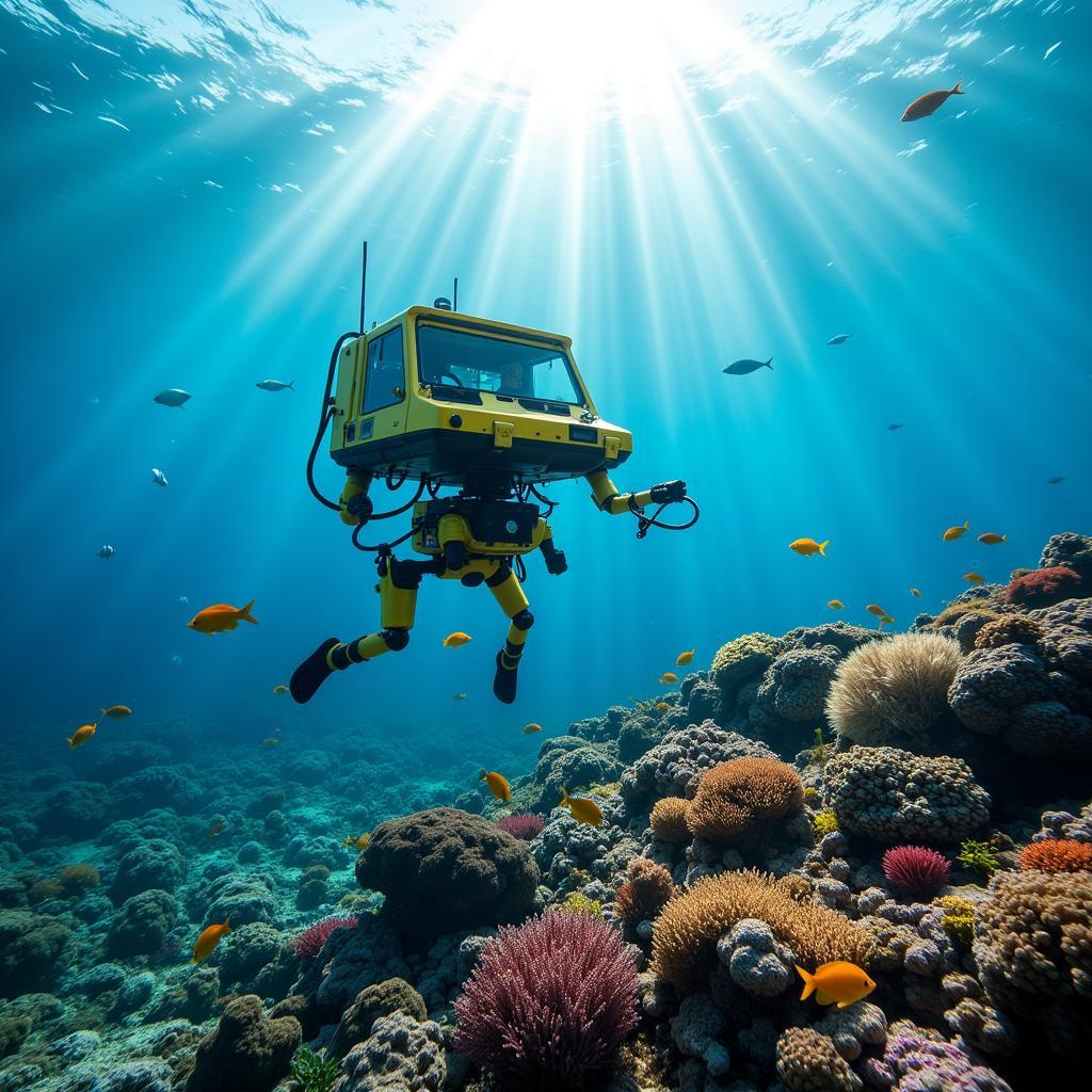 Underwater Exploration with Advanced Technology