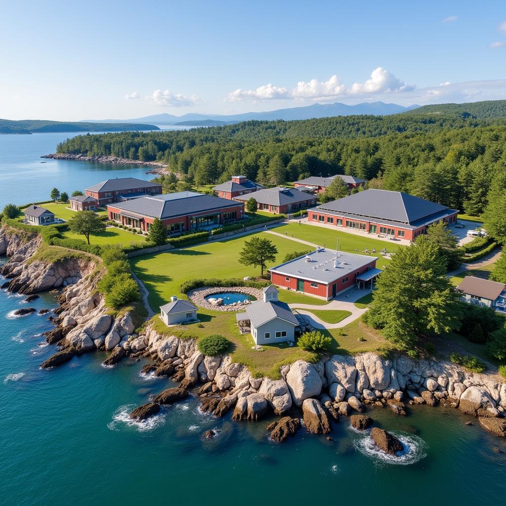 MDI Biological Laboratory Campus Overview