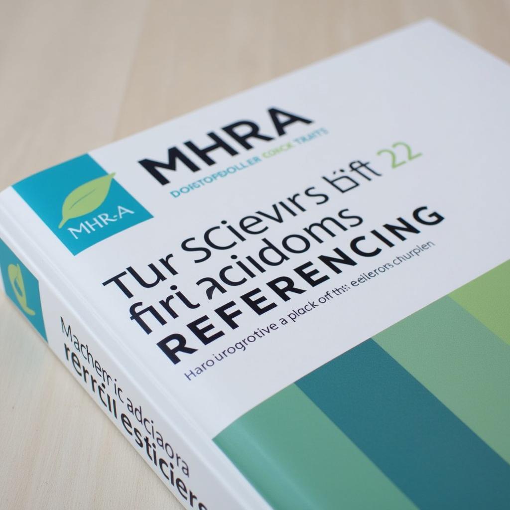 MHRA Style Guide: Book Cover