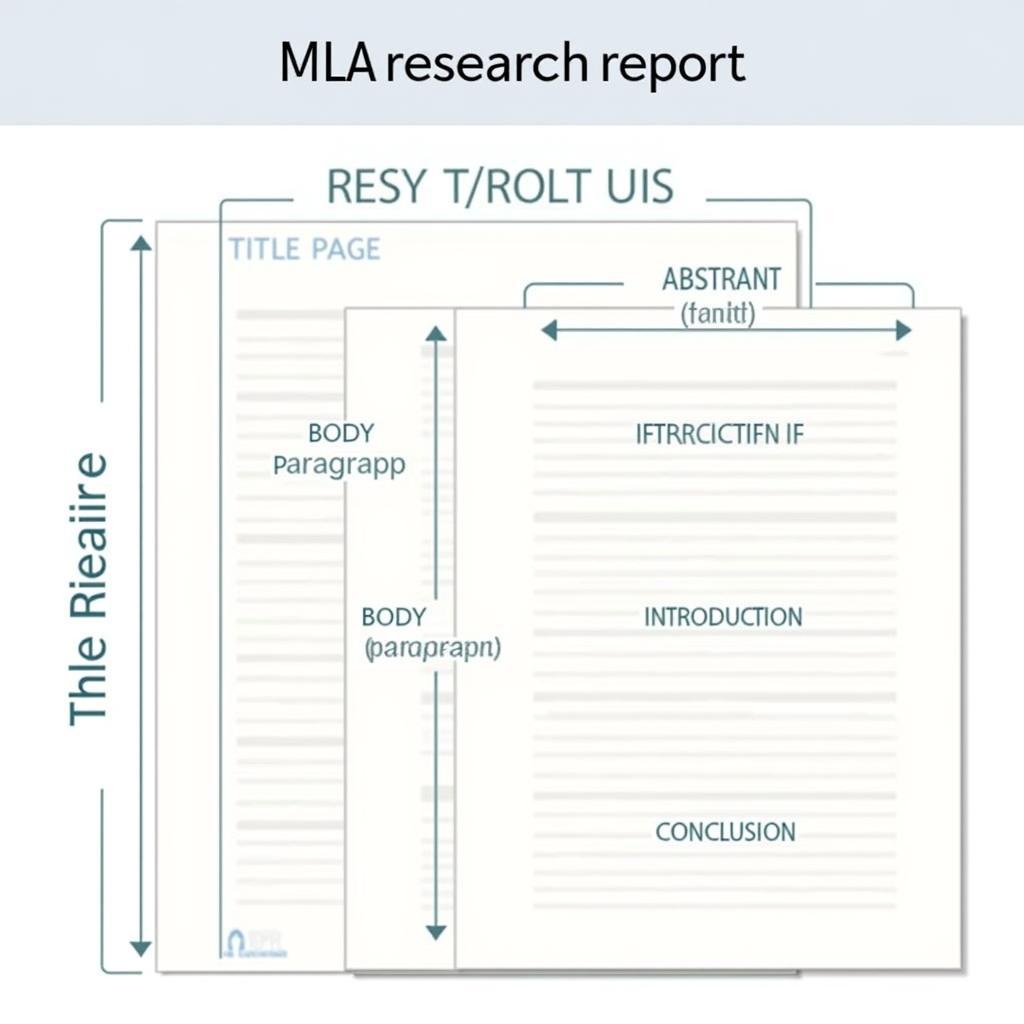 MLA Research Report Structure