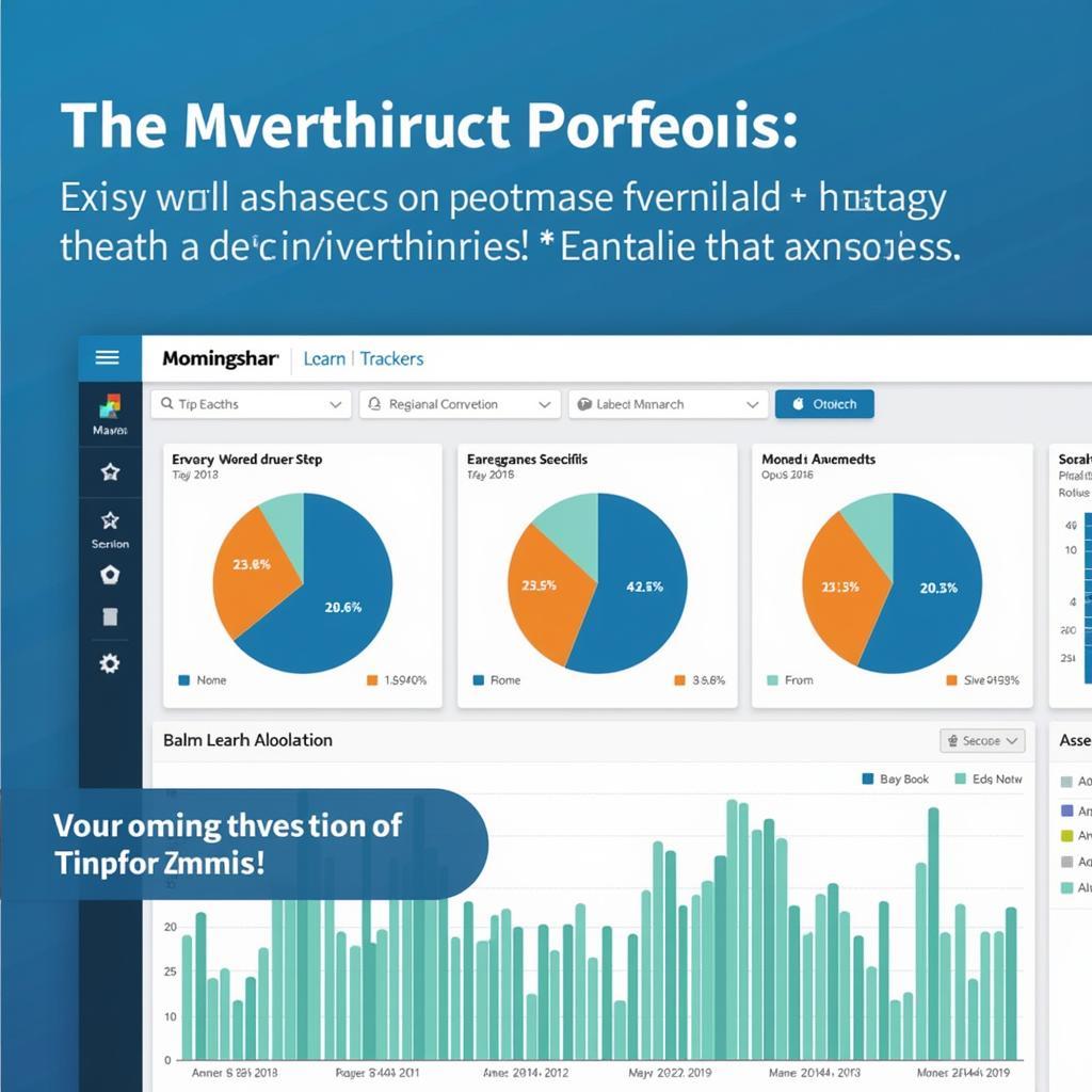 Screenshot of the Morningstar Portfolio Tracker