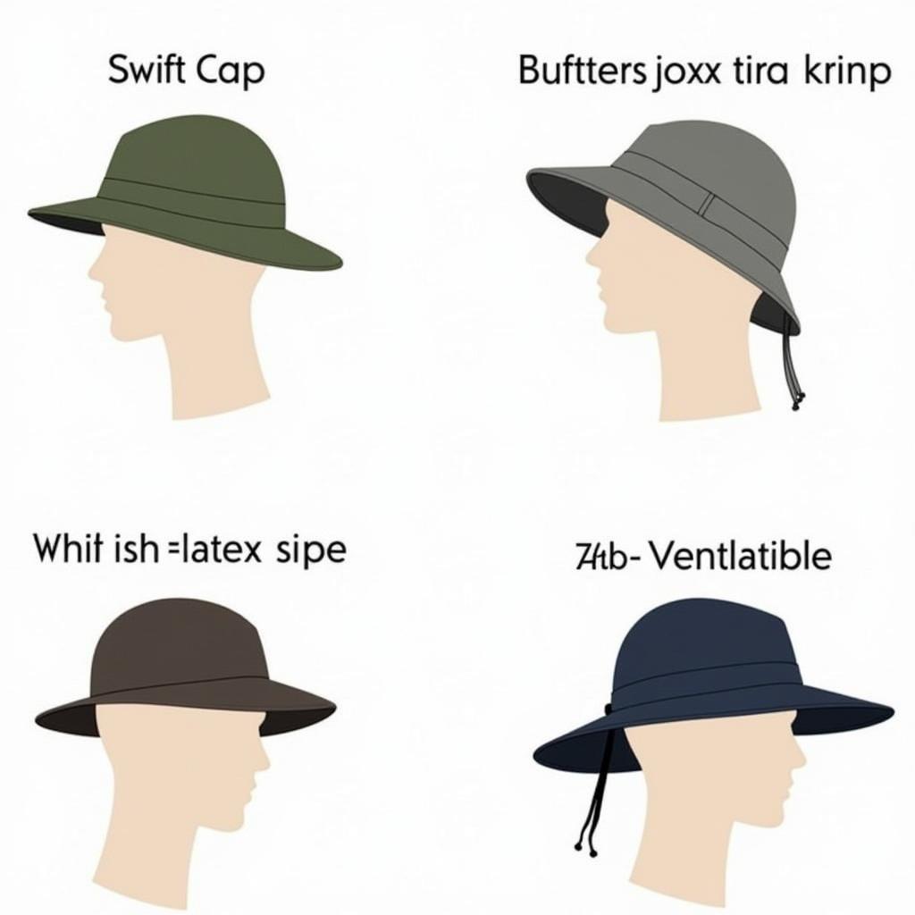 Comparison of Outdoor Research Swift Cap Styles