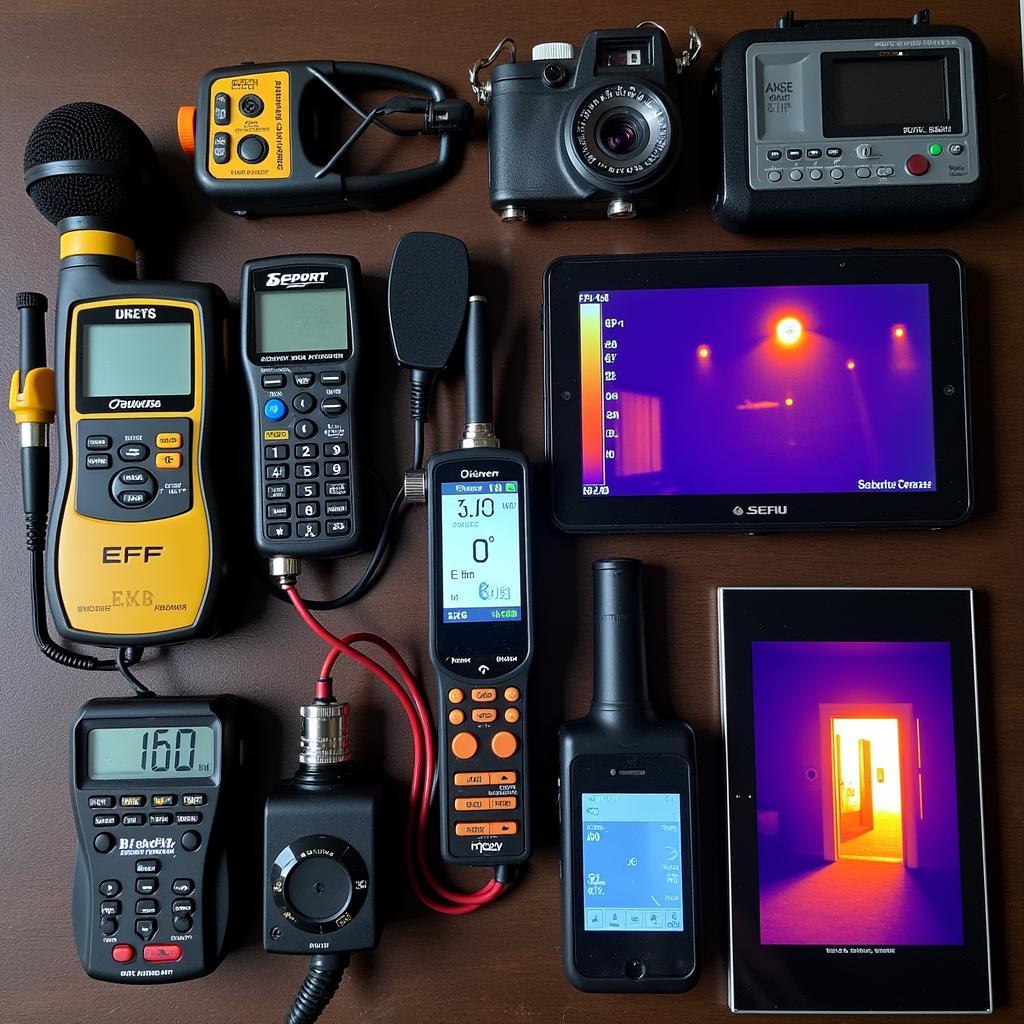 Paranormal Investigation Equipment Used by Seaport Research Partners