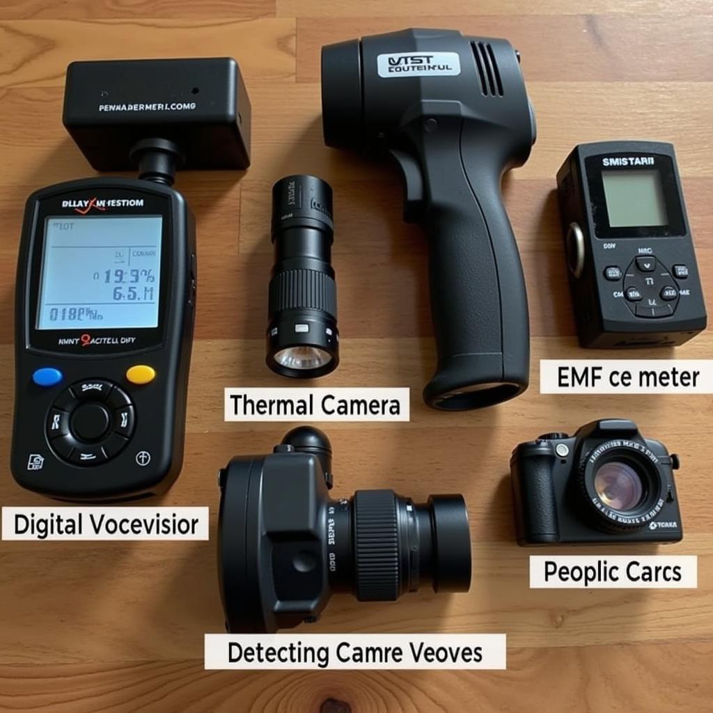 Paranormal Investigation Equipment Used by the Milky Way Research Foundation