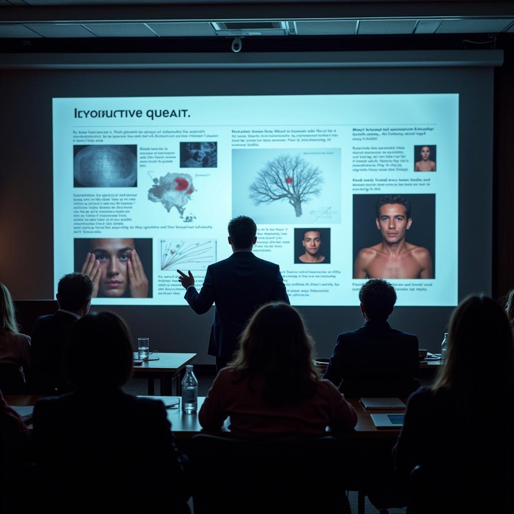 Paranormal Research Presentation at a Conference