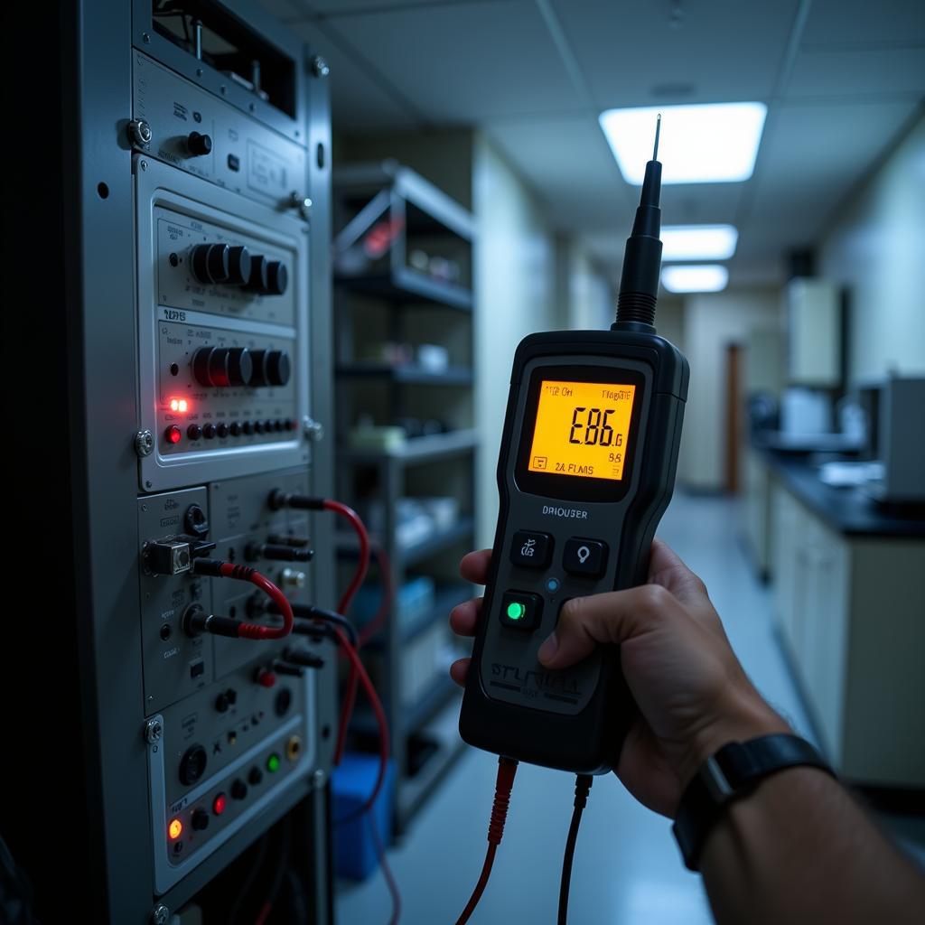 EMF Meter Reading in a Technology Square Research Building