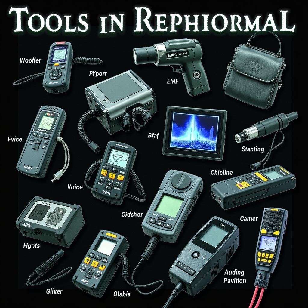 Essential tools for paranormal investigations