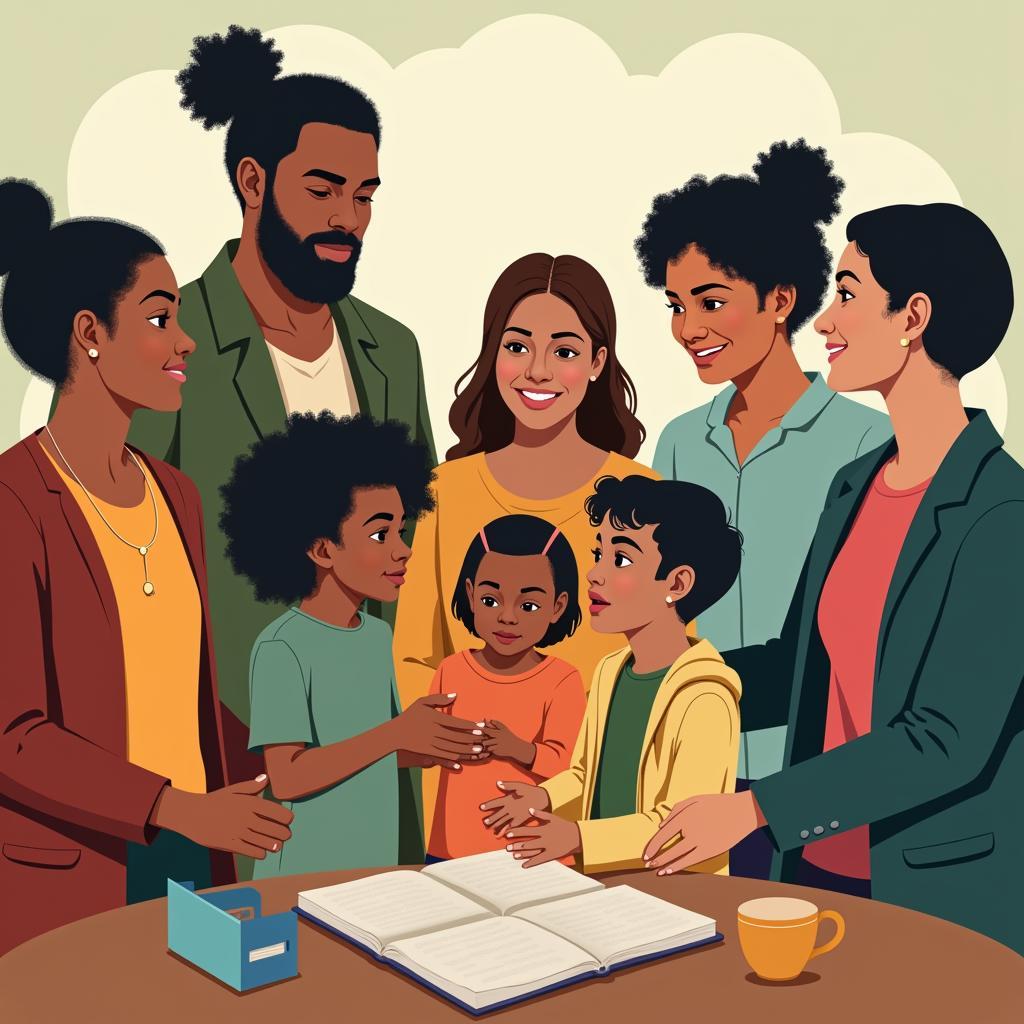 Promoting Equity in the Child Welfare System: Illustration of strategies for systemic change, focusing on community-based solutions and culturally competent practices.