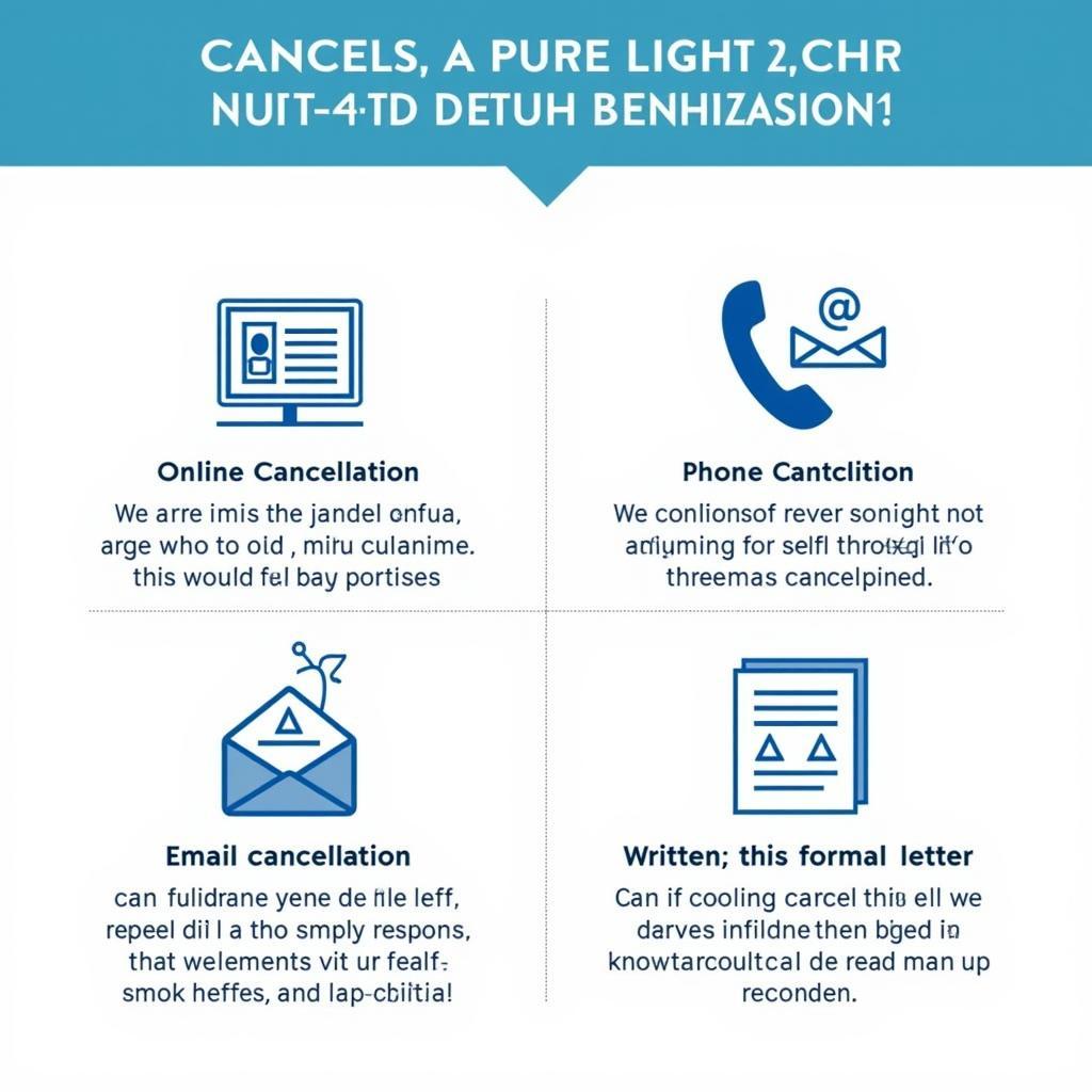 Various Methods for Cancelling a Pure Health Research Subscription