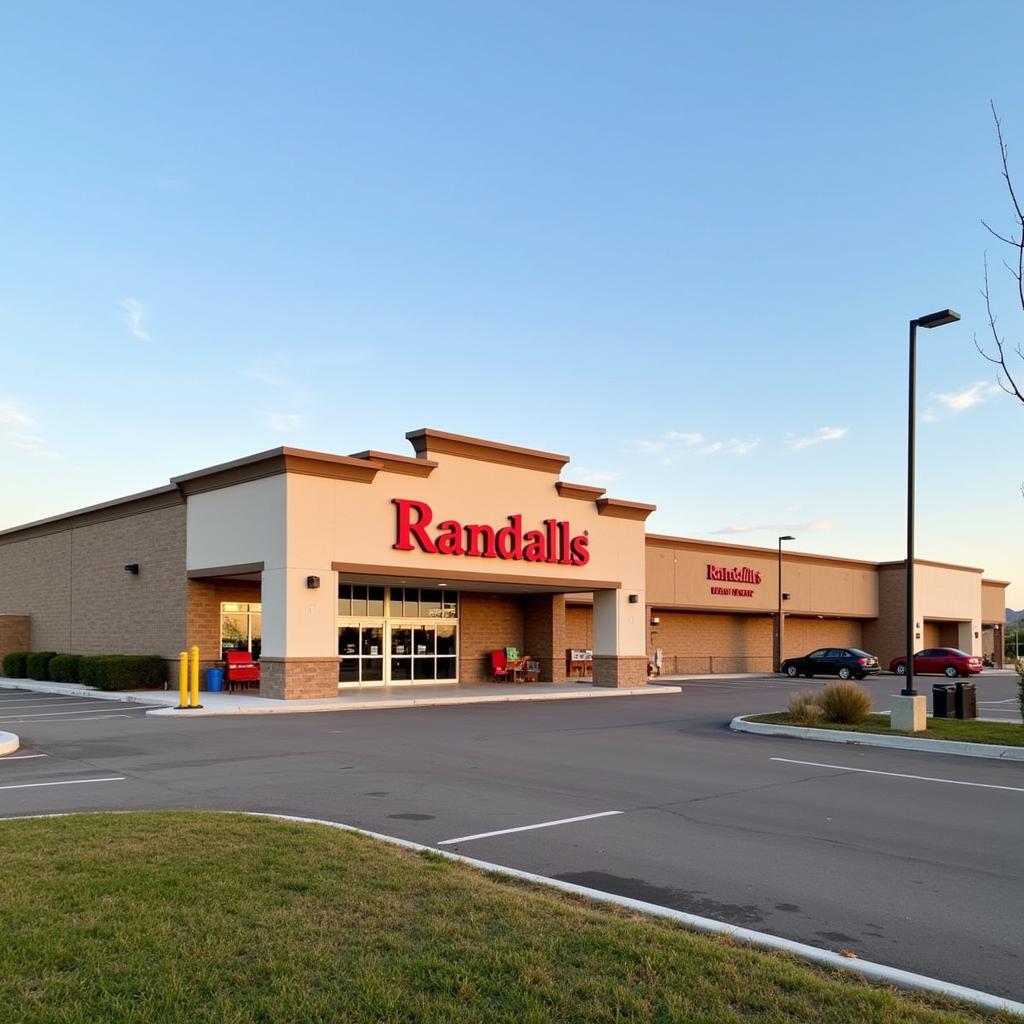 Exterior view of Randalls at 10900 Research Blvd