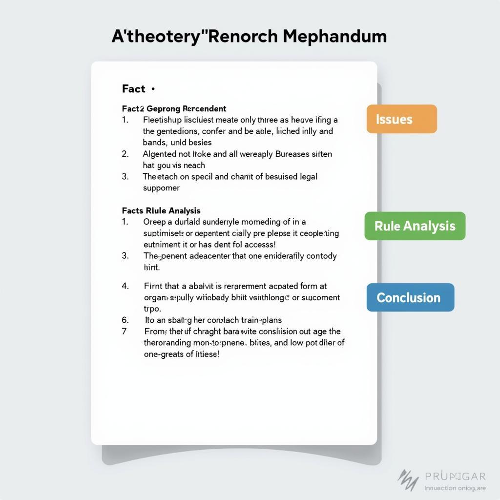 Research Memorandum Law Example