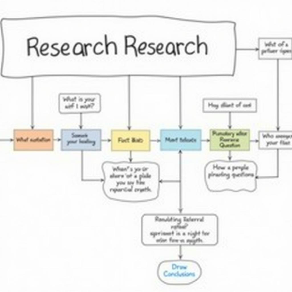 Flowchart Illustrating Research Process