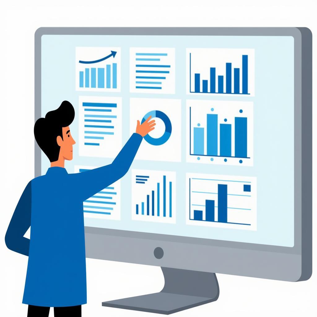 Researcher Evaluating Journal Metrics