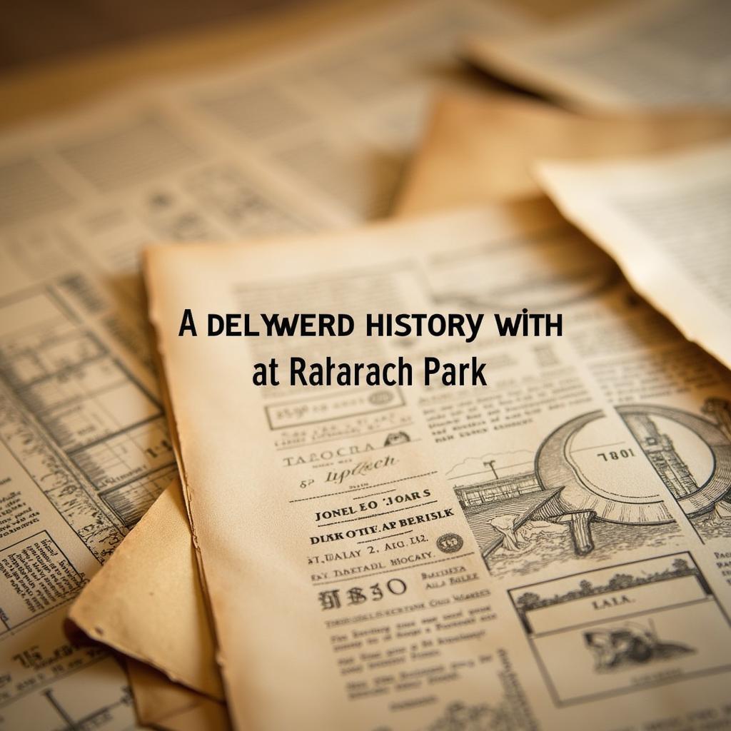 Historical documents related to the Reserve at Research Park.