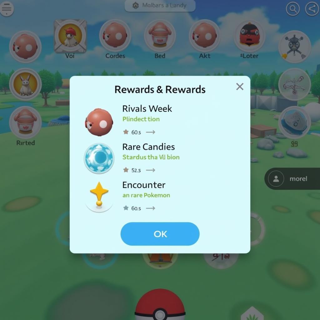 Pokémon GO Rivals Week Rewards