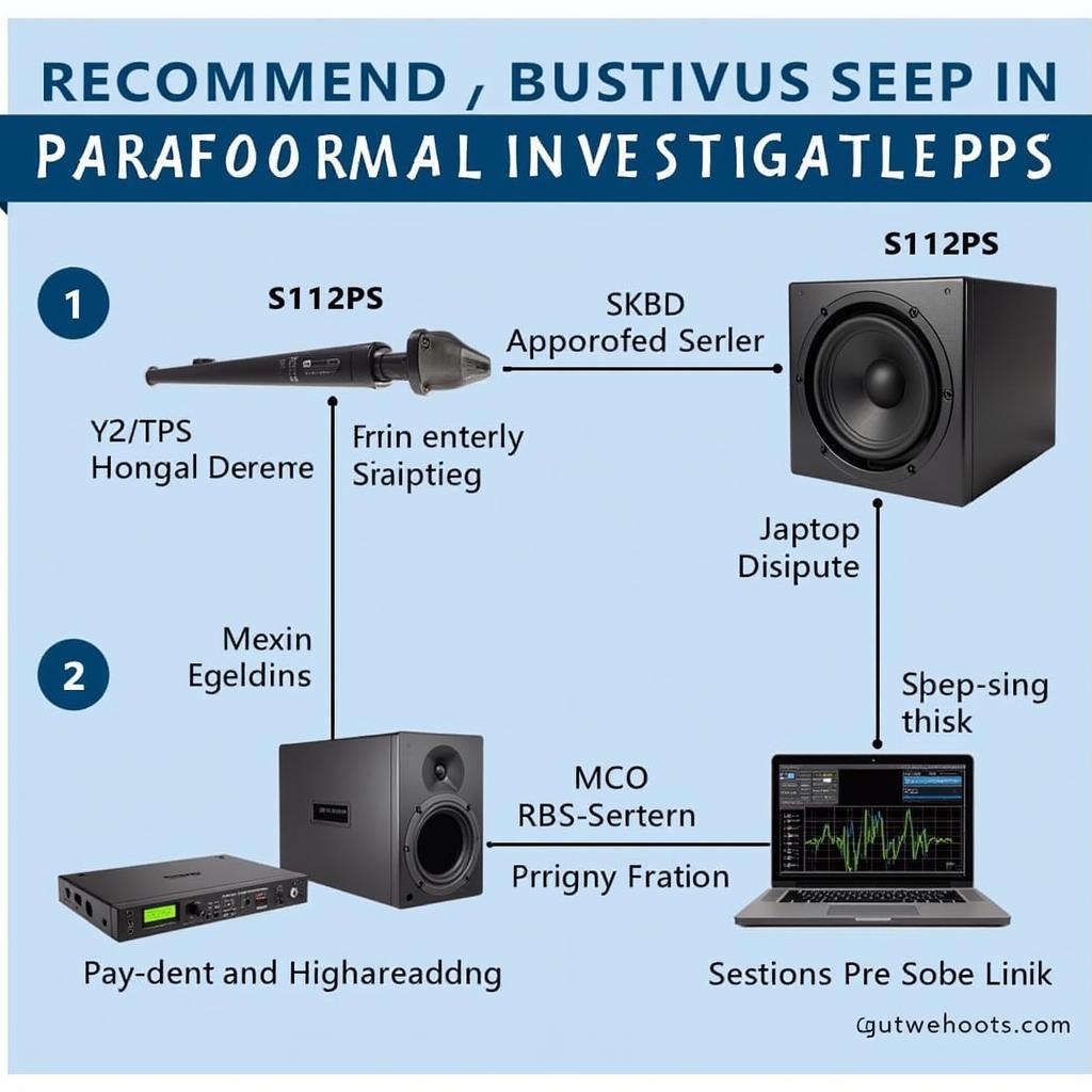 Setting up the S112PS for Paranormal Research