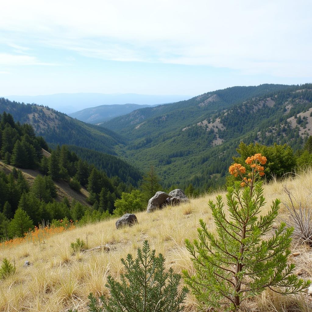 San Benito Mountain Research Natural Area Biodiversity