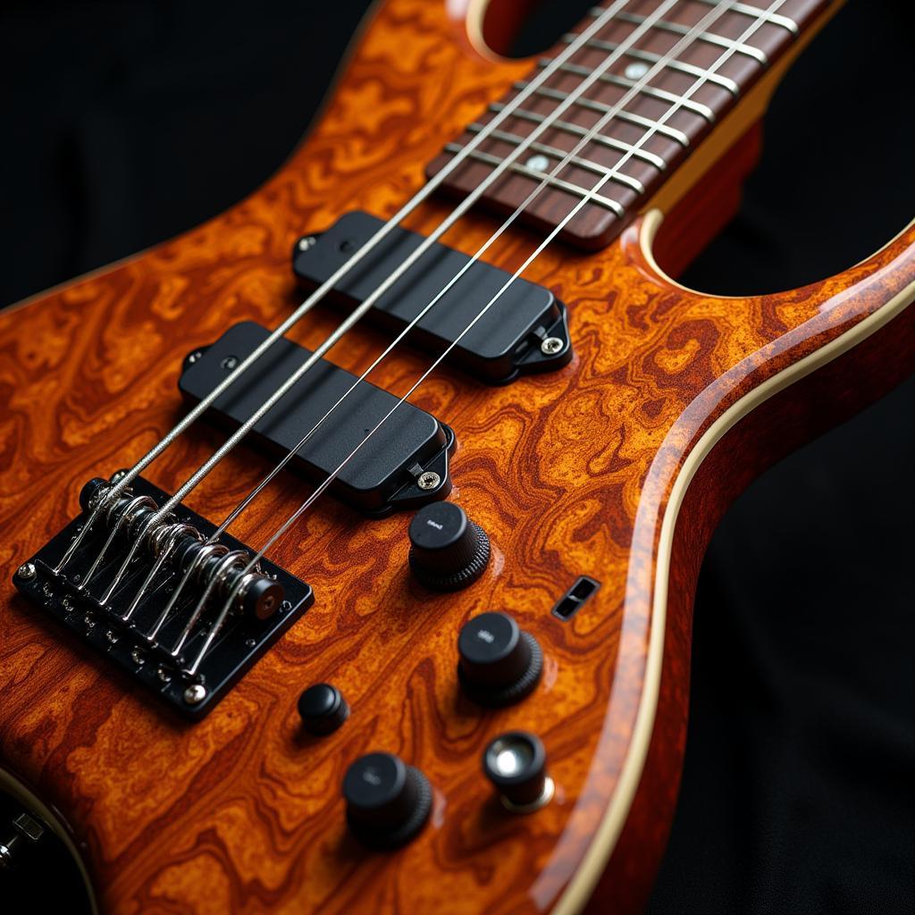 Schecter Omen Extreme-4 Body Close-up