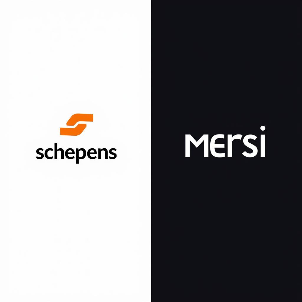 Comparison of Schepens and MERSI Logos (Hypothetical)