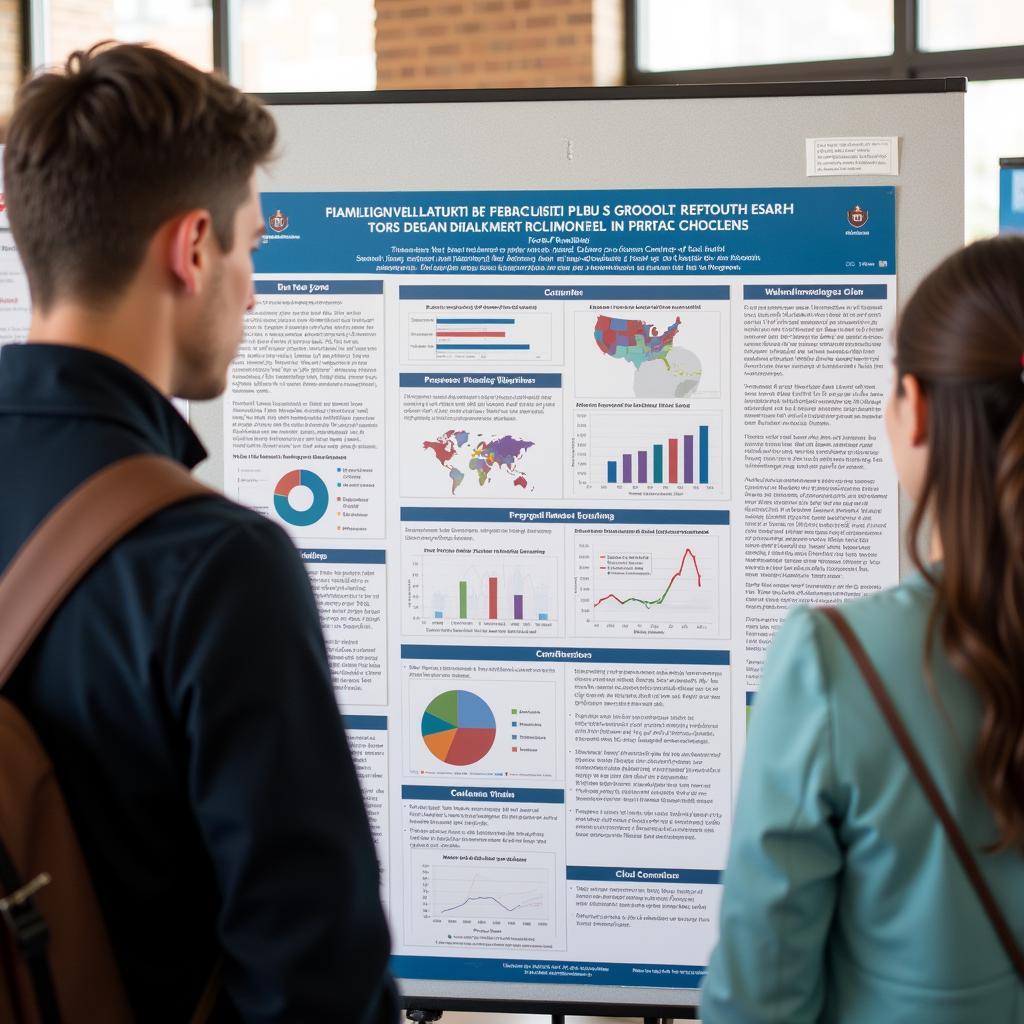 Poster presentations at Spelman Research Day