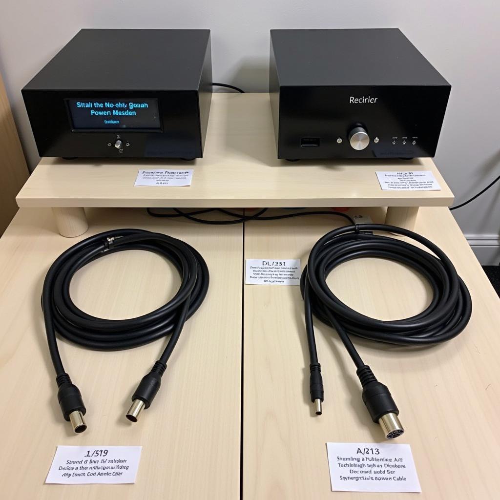 Synergistic Research Power Cable A/B Comparison