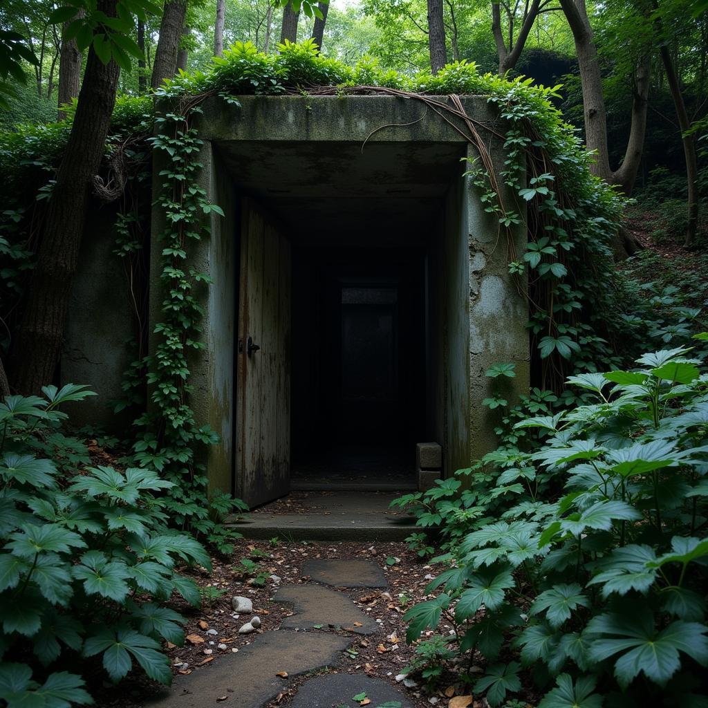 Hidden Entrance to a Tomb Raider Research Base