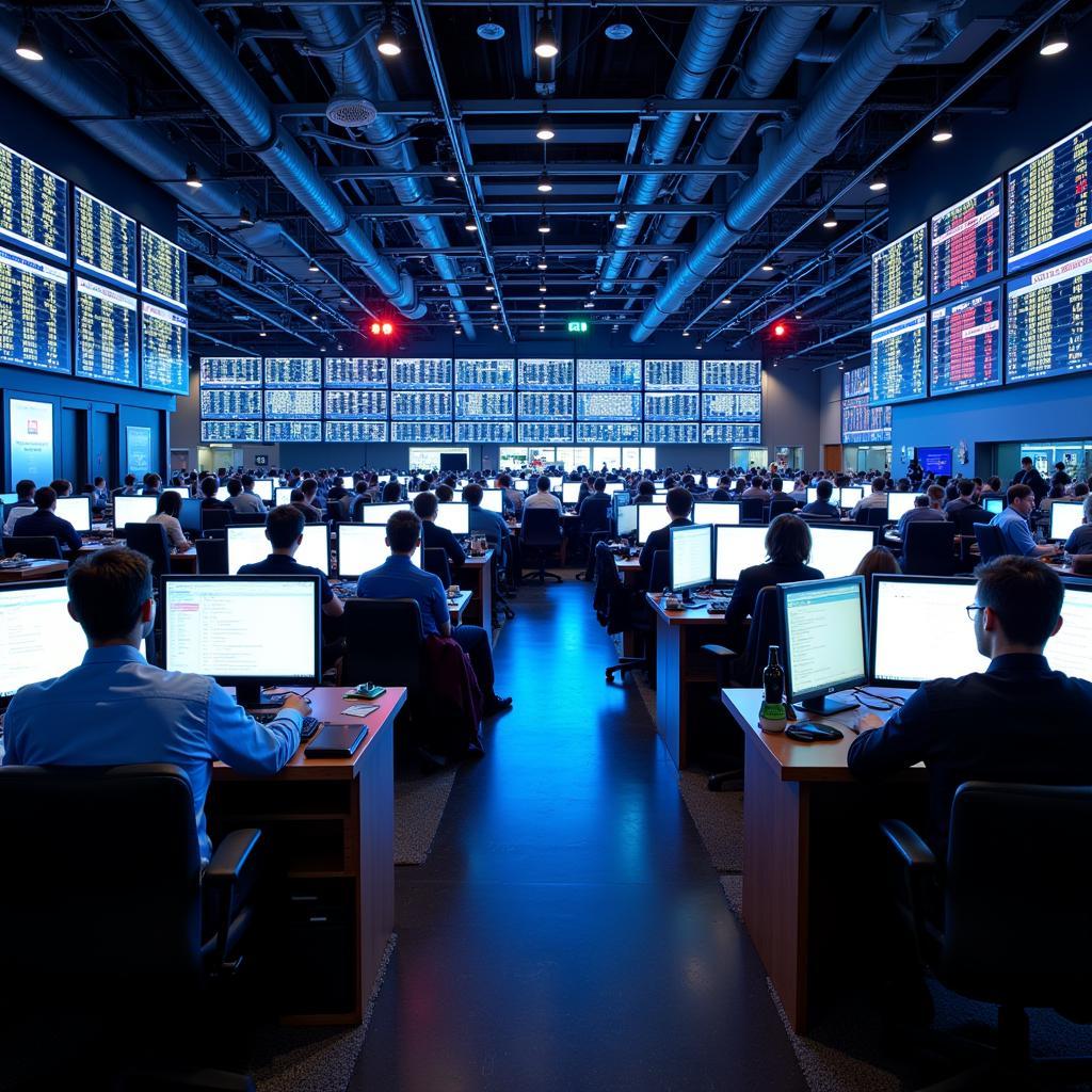 Tower Research Capital Trading Floor