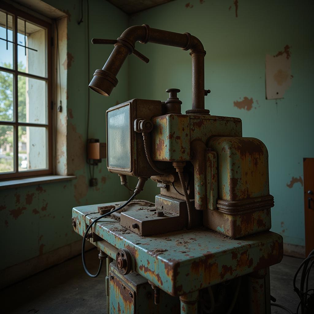 Abandoned Medical Equipment in Tzagournis Research Facility