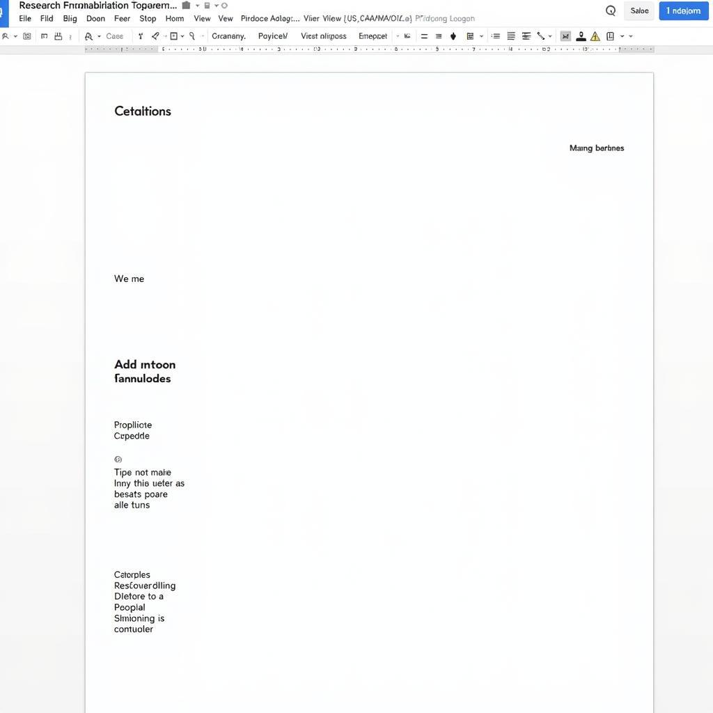 Effectively Utilizing a Google Docs Research Paper Template